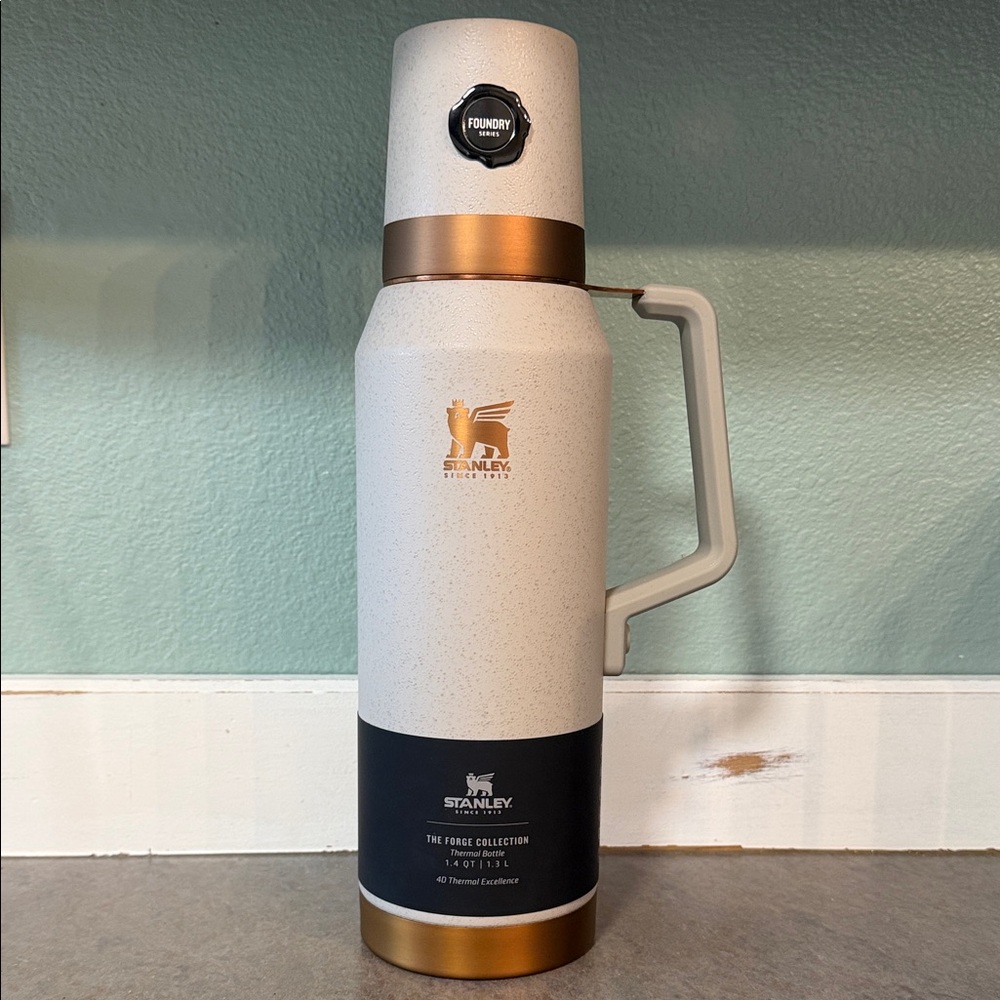 RARE Stanley 1.3 L Foundry Ash Bronze Forge - William Stanley Jr. Engraving